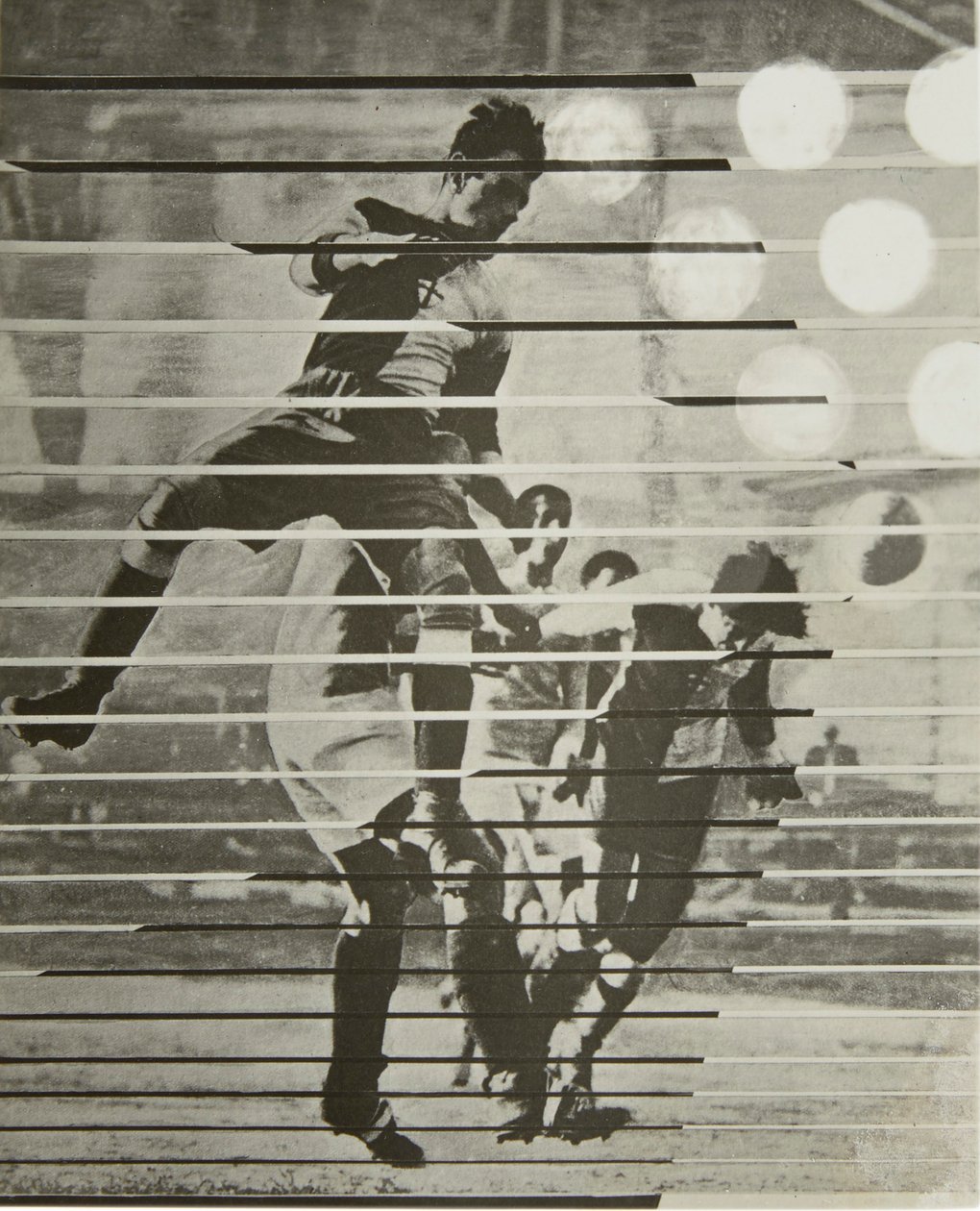 Fotballspiller, 1926. av Eliezer Markowich Lissitzky