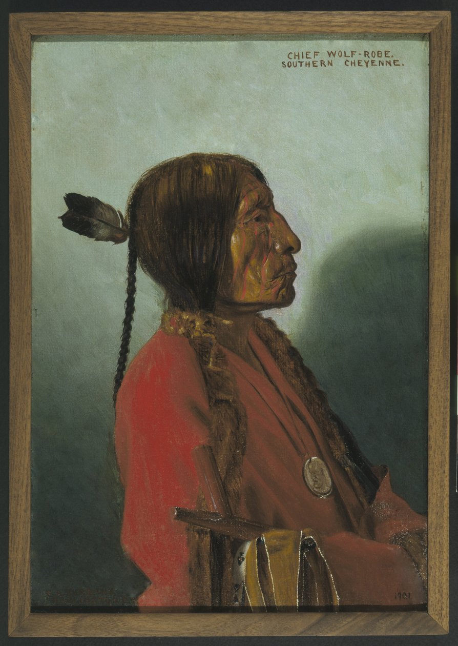 Sjef Wolf-Robe av Elbridge Ayer Burbank