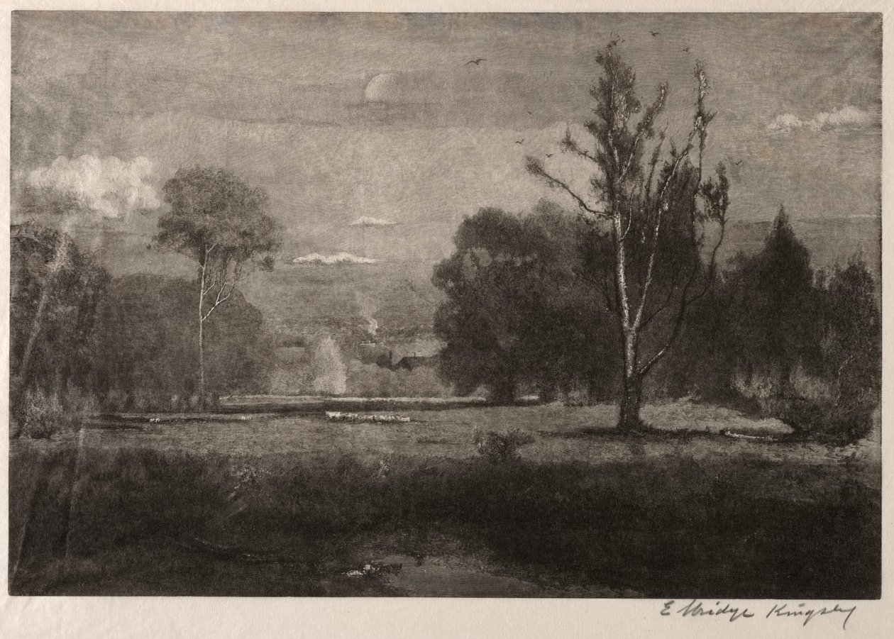 En morgen, 1887. av Elbridge Kingsley