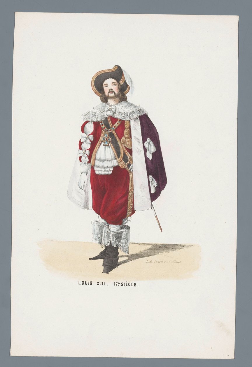 Ludvig XIII. 17e Siècle (tittel på objekt) av Elias Spanier
