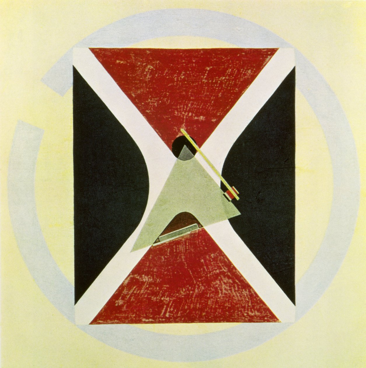 Proun 43, 1924 av Eliezer Markowich Lissitzky
