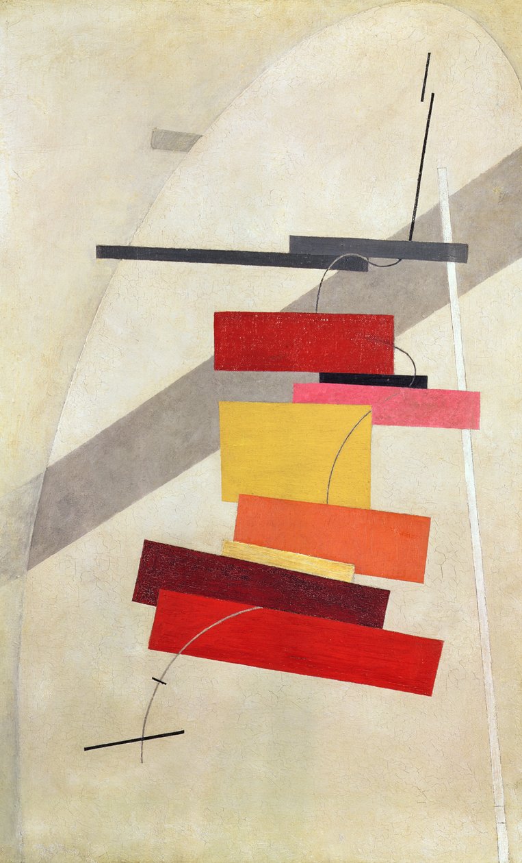 Uten tittel, ca. 1919–20 av Eliezer Markowich Lissitzky