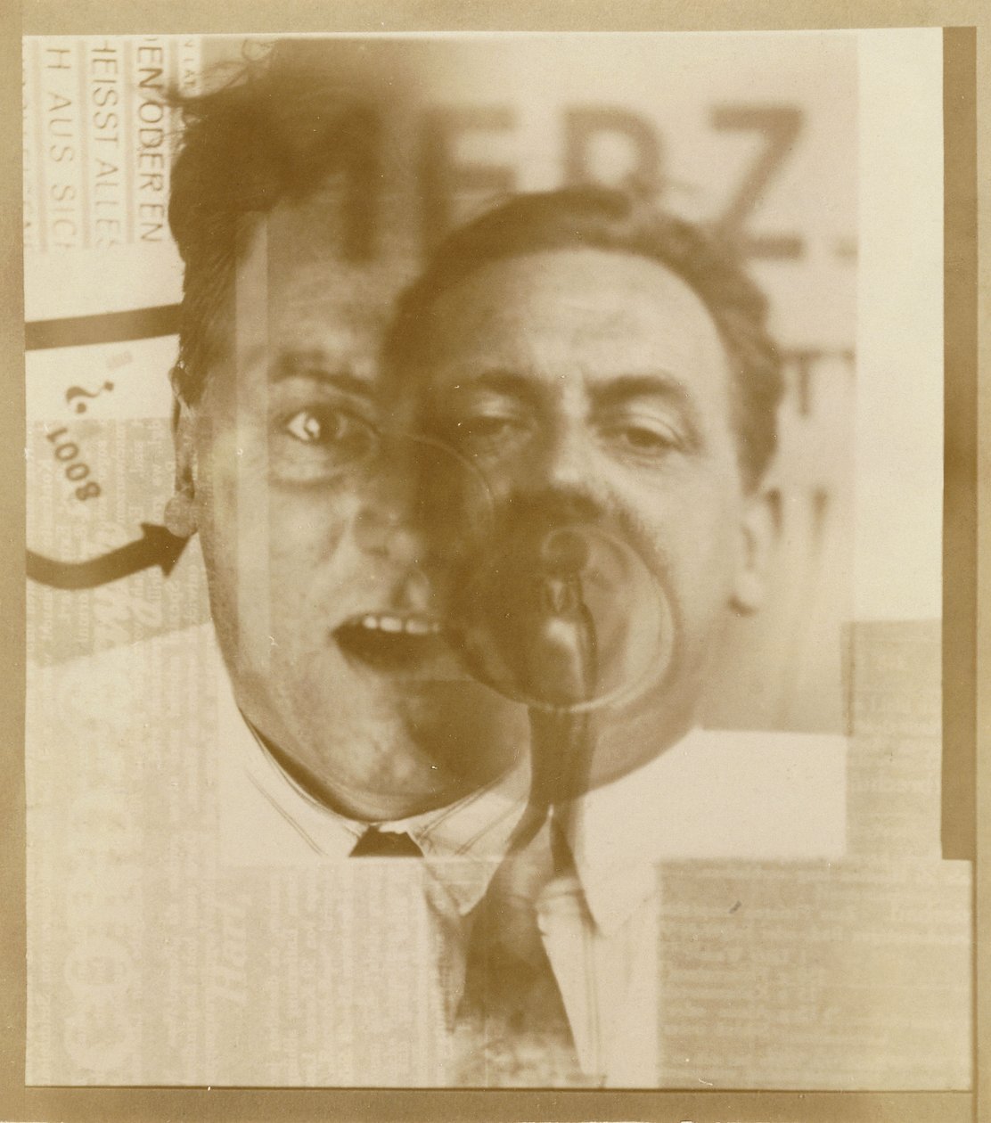 Kurt Schwitters, 1924/5 av Eliezer Markowich Lissitzky