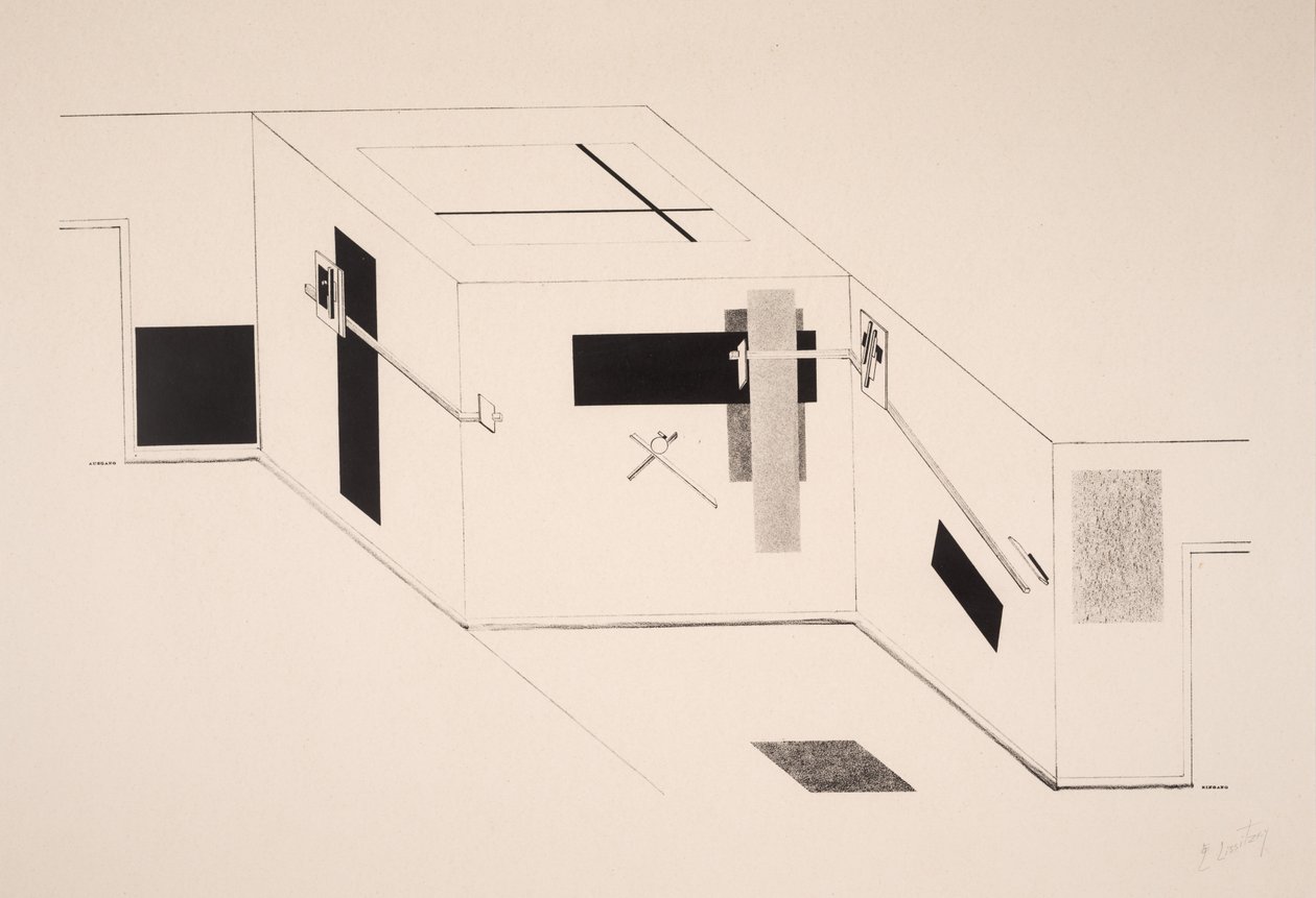Uten navn av Eliezer Markowich Lissitzky