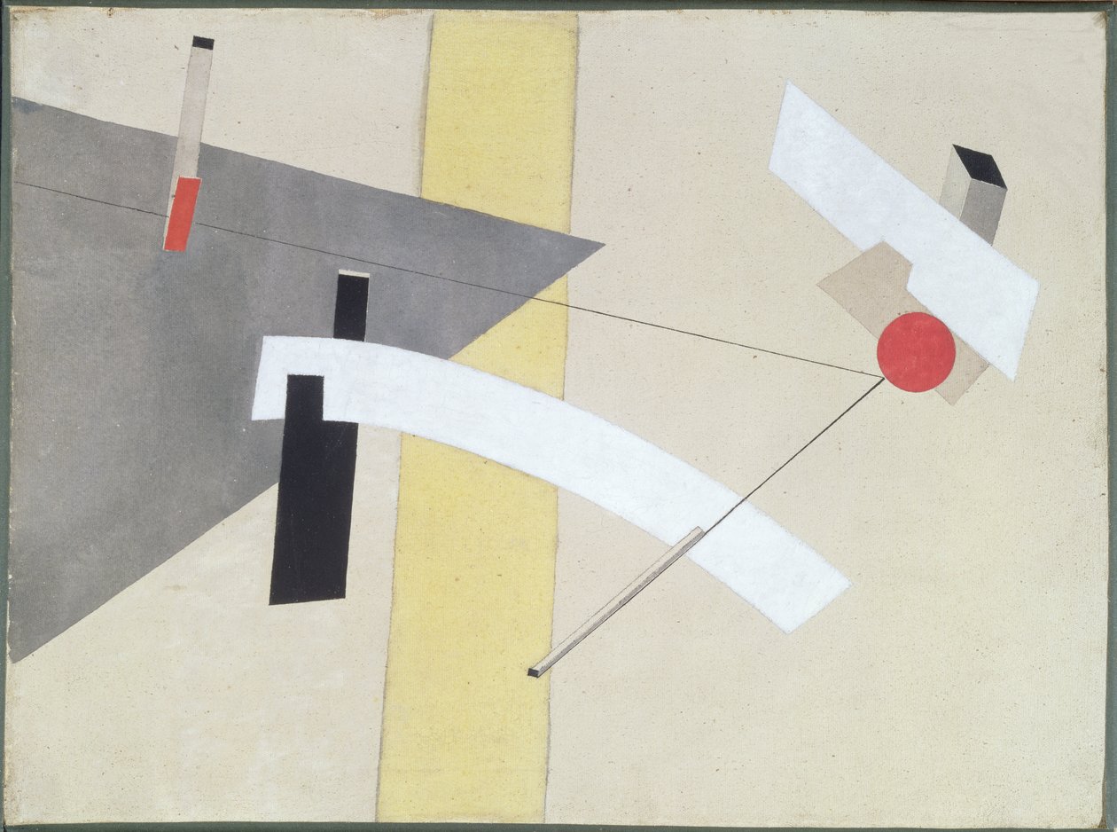 Proun 12 E, 1923 av Eliezer Markowich Lissitzky