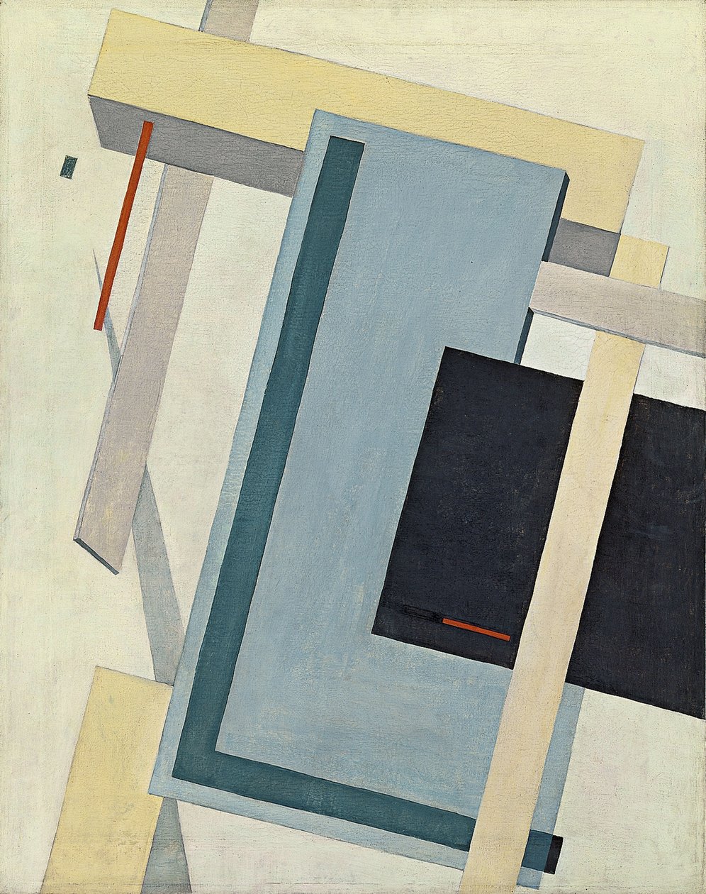 Proun 4 B, 1919-1920 av Eliezer Markowich Lissitzky
