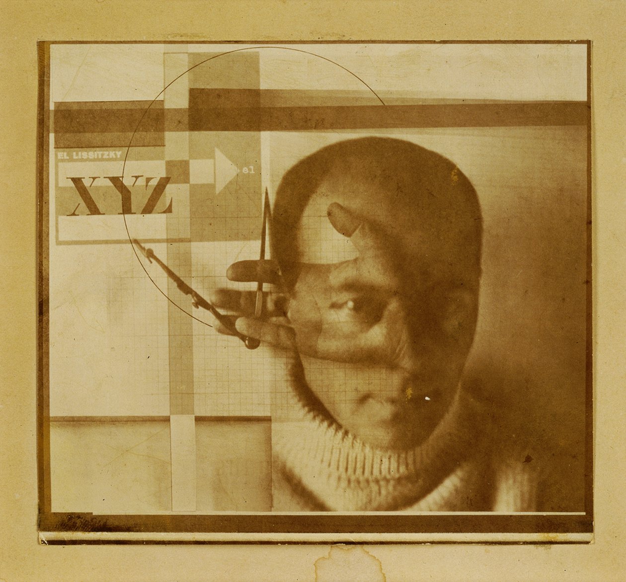 Konstruktørens selvportrett av Eliezer Markowich Lissitzky