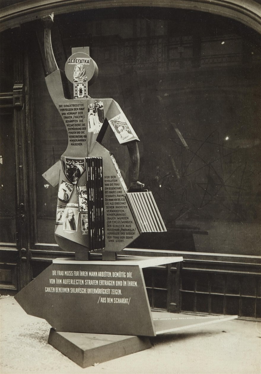 Kvinnen og pressen, 1928. av Eliezer Markowich Lissitzky
