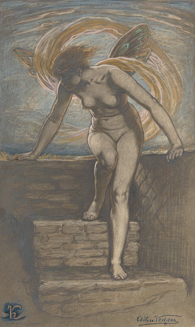 Dawn, 1898. av Elihu Vedder