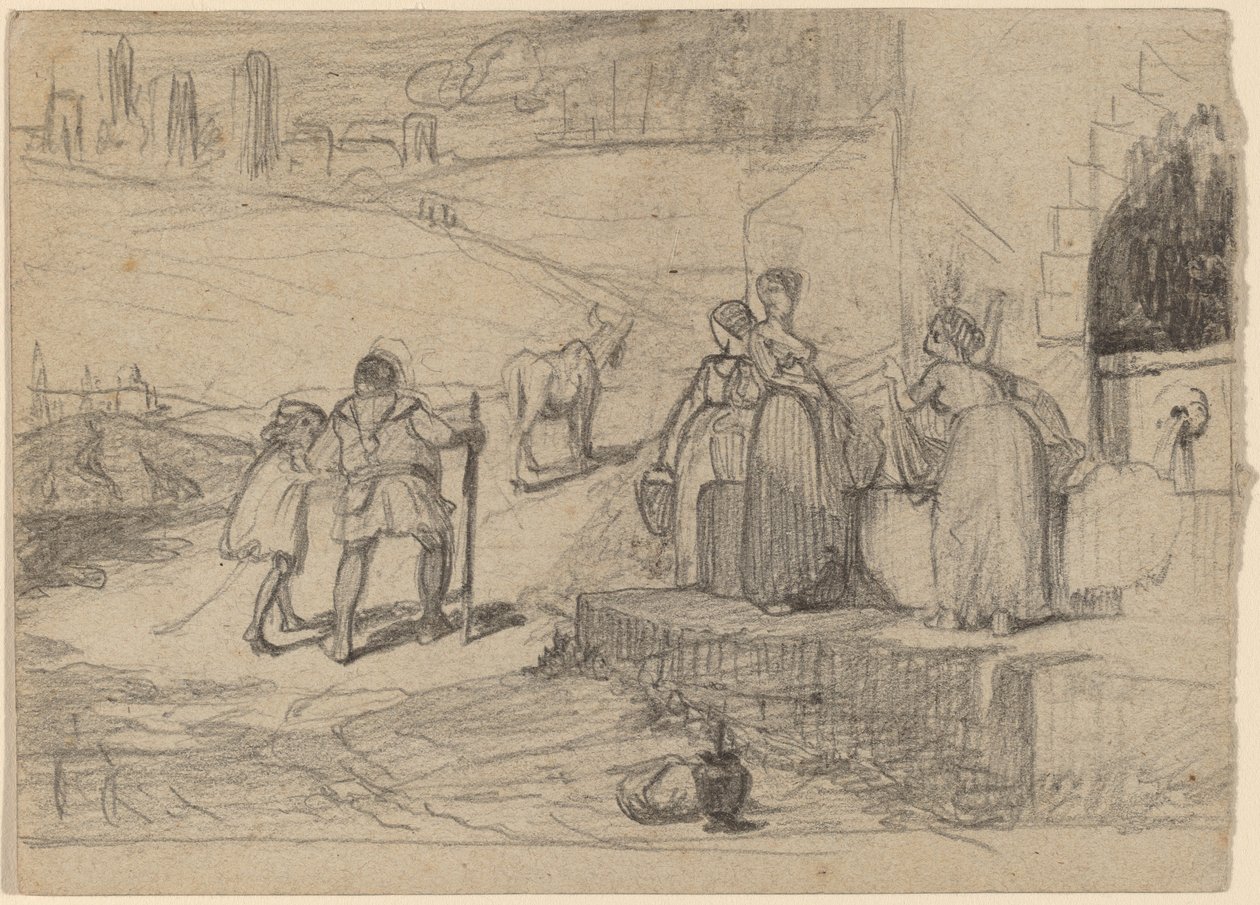 Far og sønn av Elihu Vedder