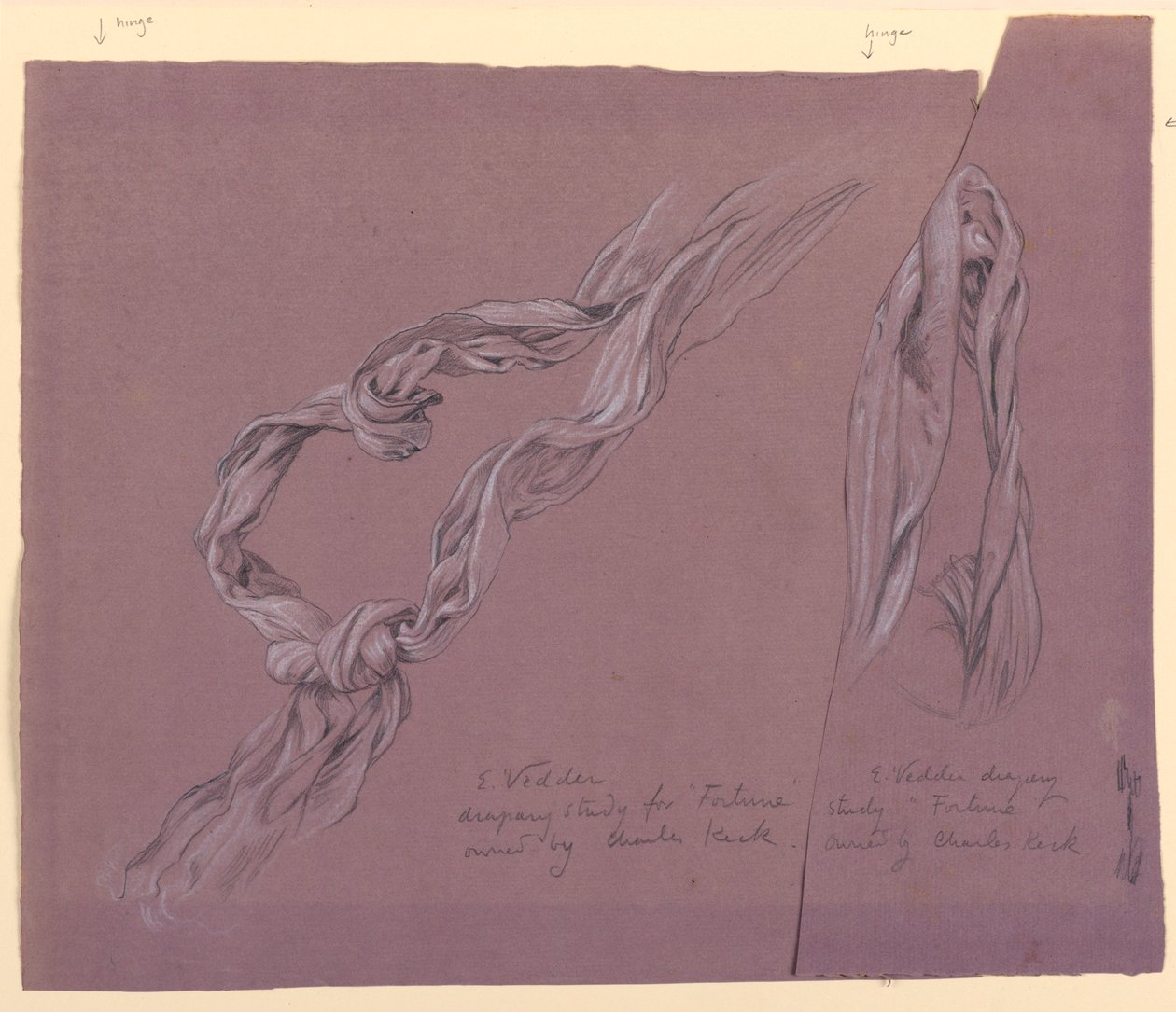 Studer for "Fortune" av Elihu Vedder