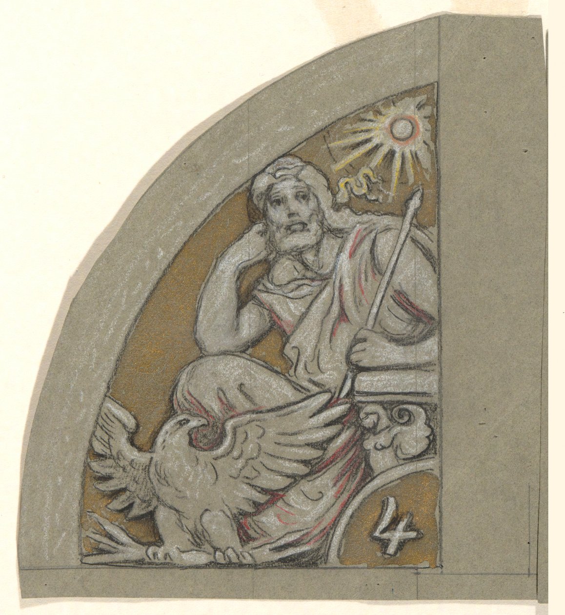 Studer for Jupiter av Elihu Vedder