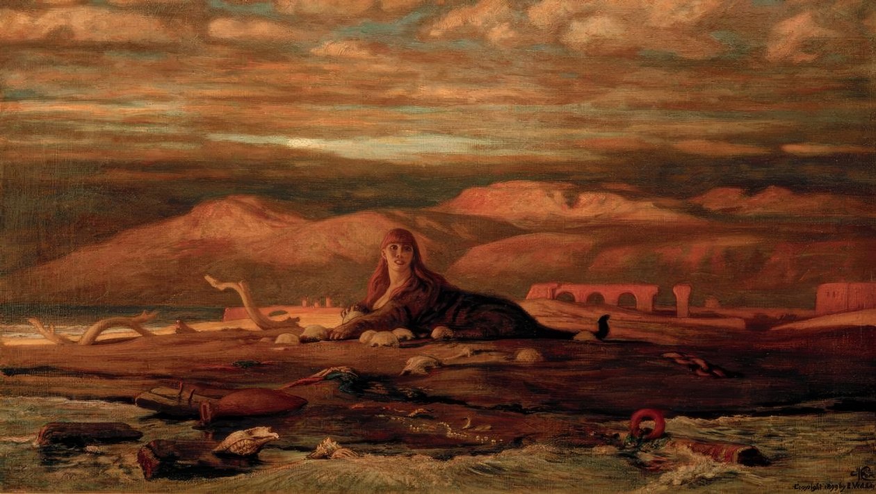 Sfinksen ved kysten av Elihu Vedder