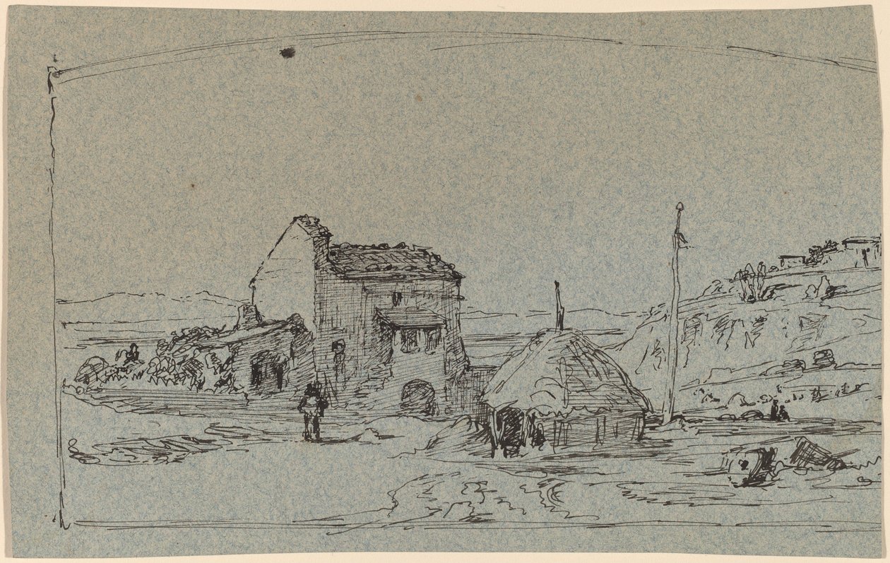Toscana av Elihu Vedder