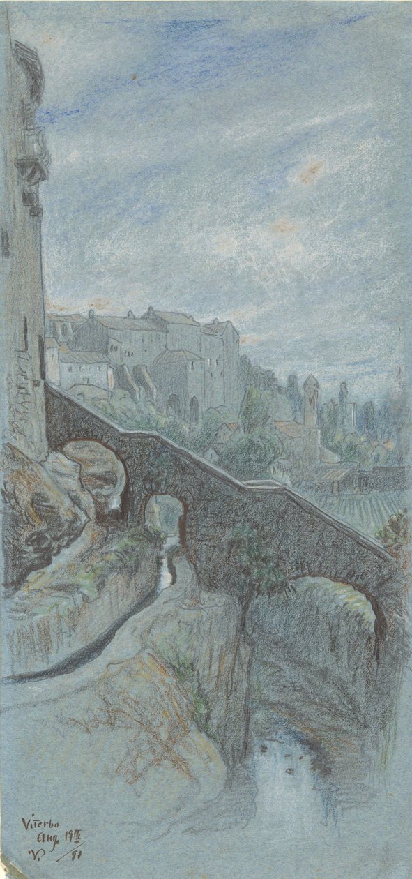 Viterbo av Elihu Vedder