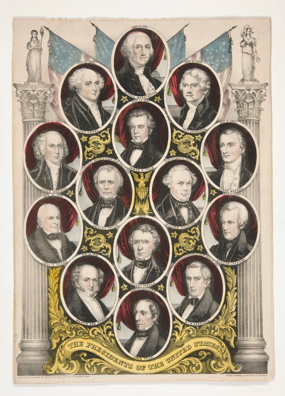 Presidentene i USA av Elijah C. Kellogg