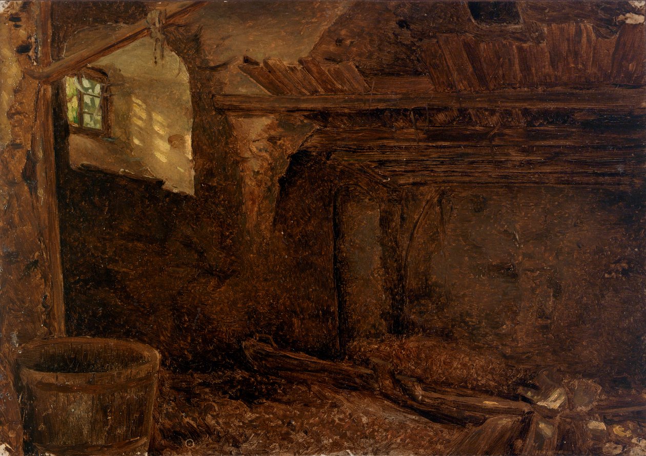 Interiør, nd av Eliphalet Frazer Andrews