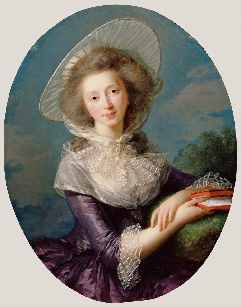 Vicomtesse de Vaudreuil av Elisabeth Louise Vigee Lebrun
