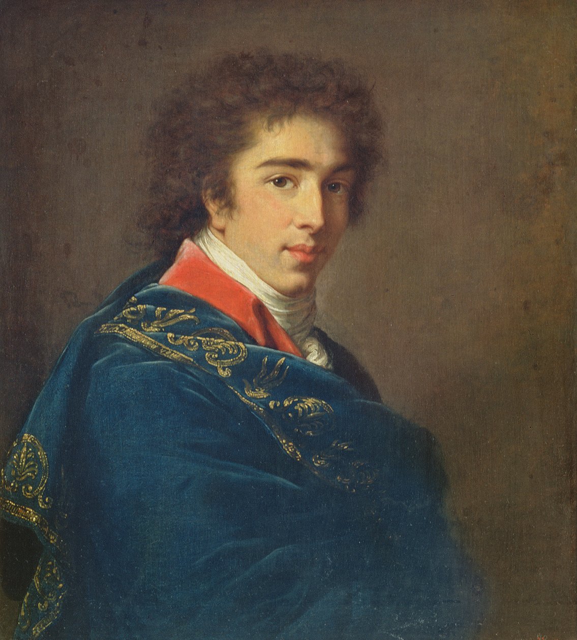 Portrett av prins Ivan Baryatinsky, 1800 av Elisabeth Louise Vigee Lebrun