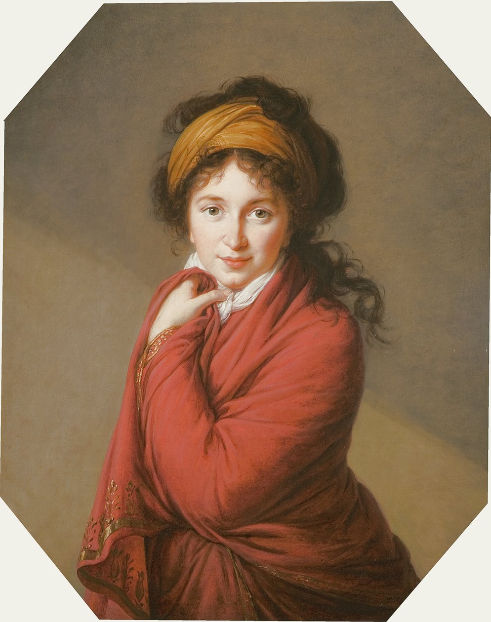 Portrett av grevinnen Nikolai Nikolaevich Golovin, 1797-1800 av Elisabeth Louise Vigee Lebrun