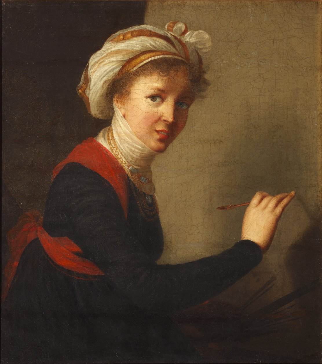 Selvportrett, 1800. av Elisabeth Louise Vigee Lebrun