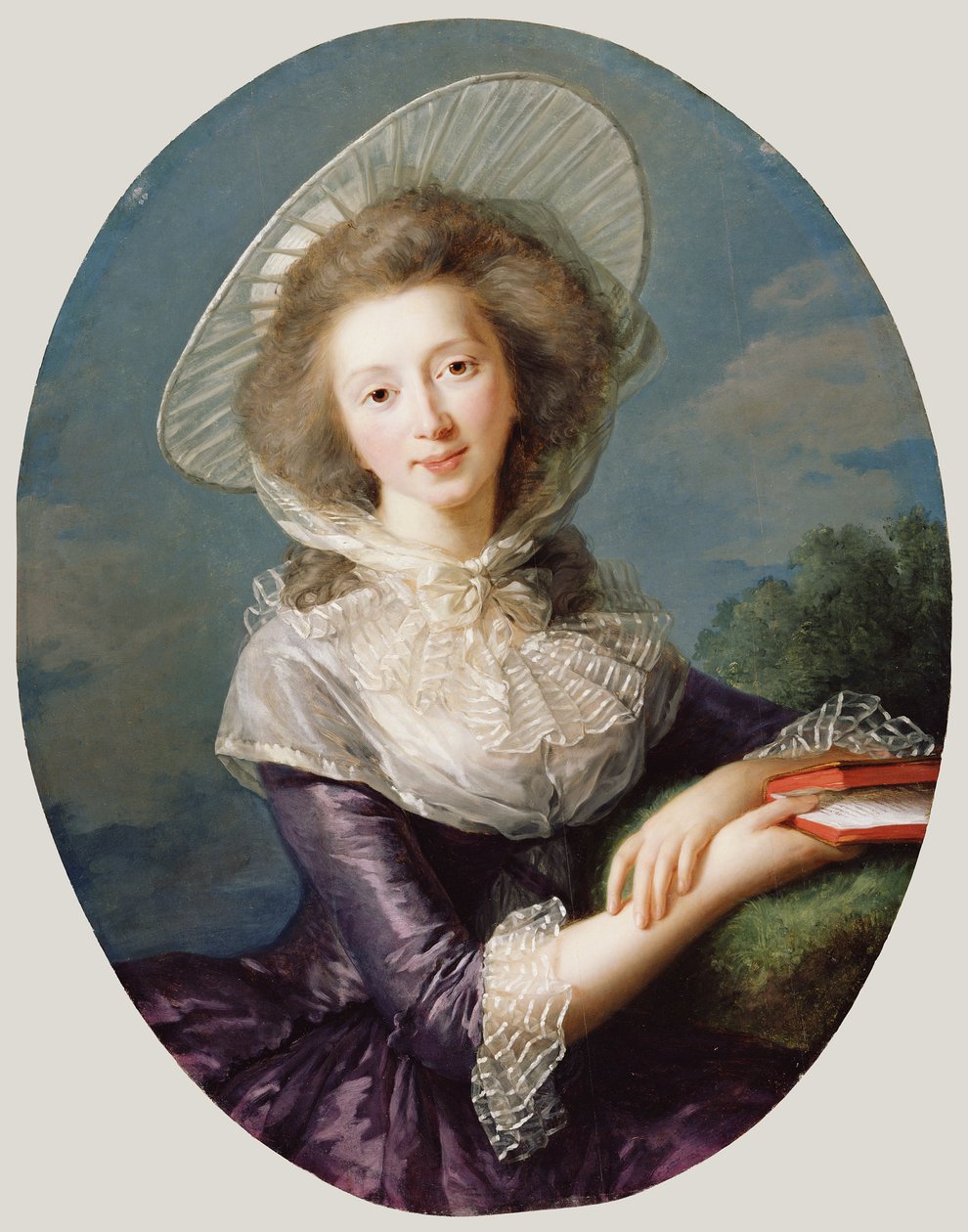 Viscountinnen av Vaudreuil av Elisabeth Louise Vigee Lebrun