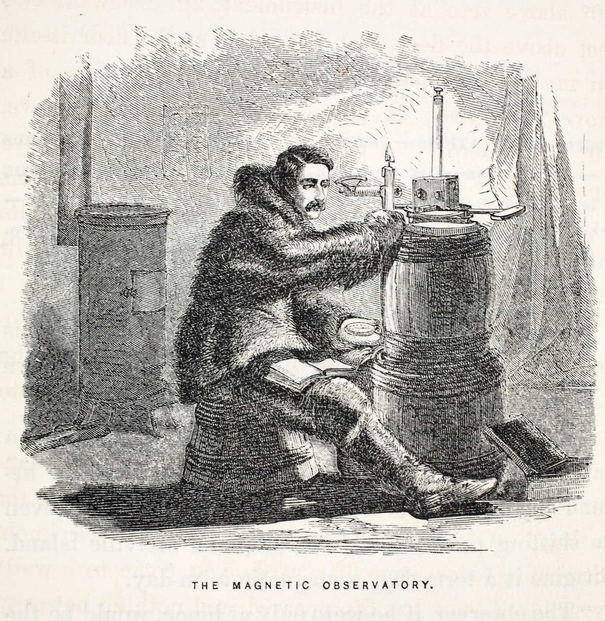 The Magnetic Observatory, illustrasjon fra 