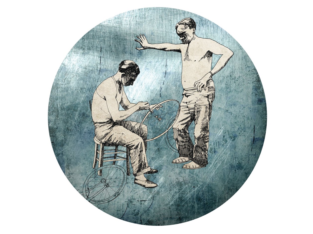 Old Timeys, 2014 (skjermtrykk) av Eliza Southwood