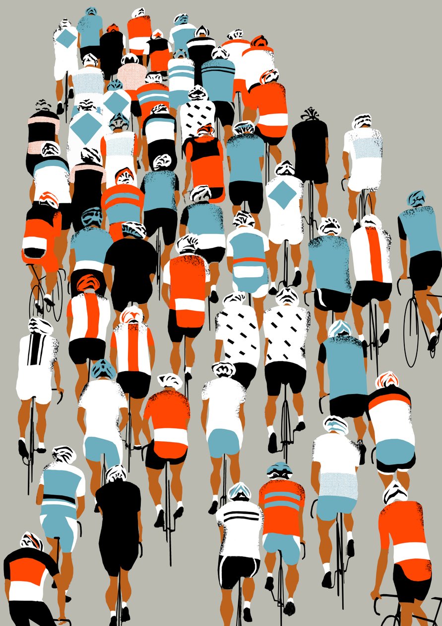 Peloton, 2013 (skjermtrykk) av Eliza Southwood