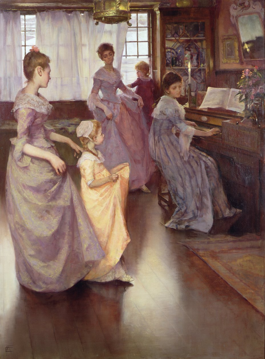 Menuetten, 1892 av Elizabeth Adela Stanhope Forbes