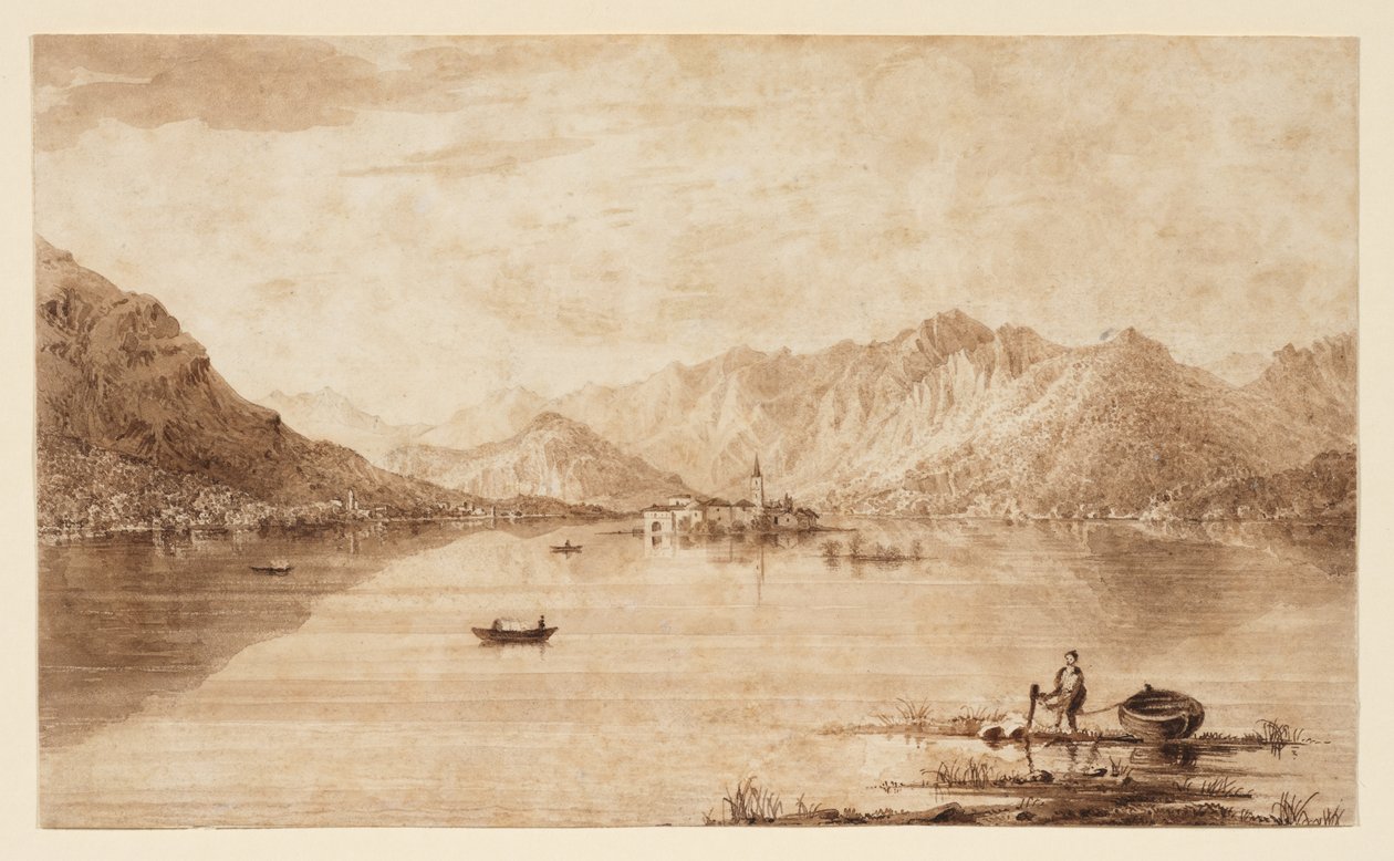 Lago Maggiore og Isola Superiore av Elizabeth Frances Batty