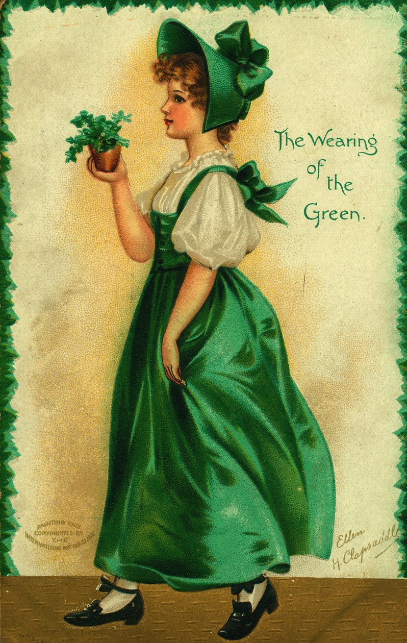 The Wearing of the Green. av Ellen Hattie Clapsaddle