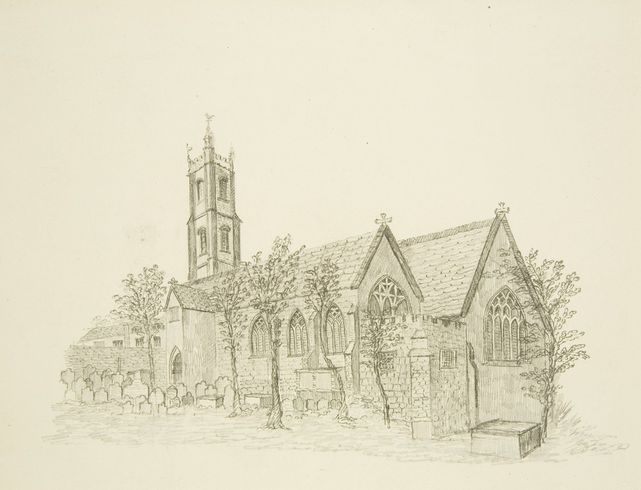 Gamle St Michaels kirke av Ellen Eden