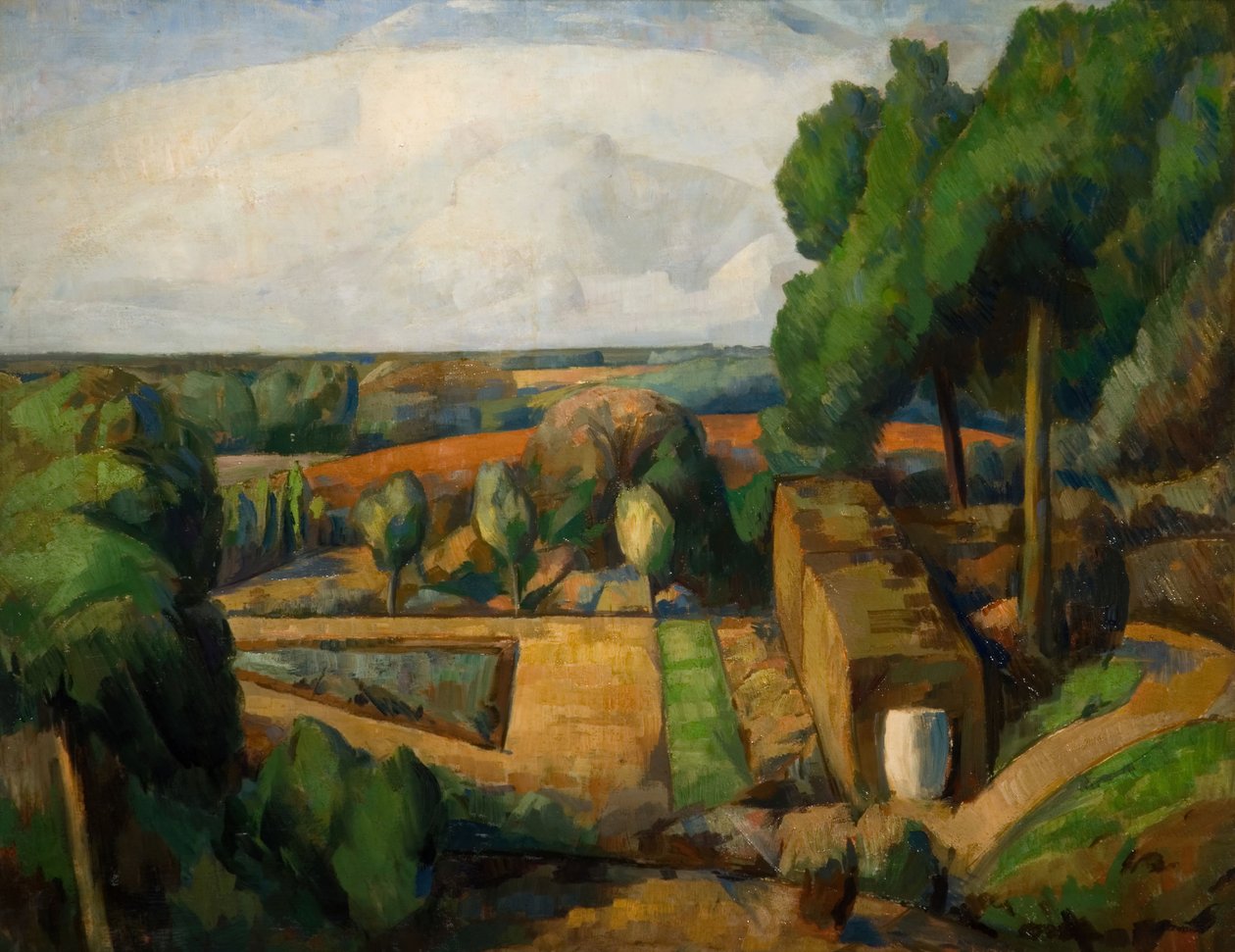 Surrey Garden, 1924. av Elliot Seabrook