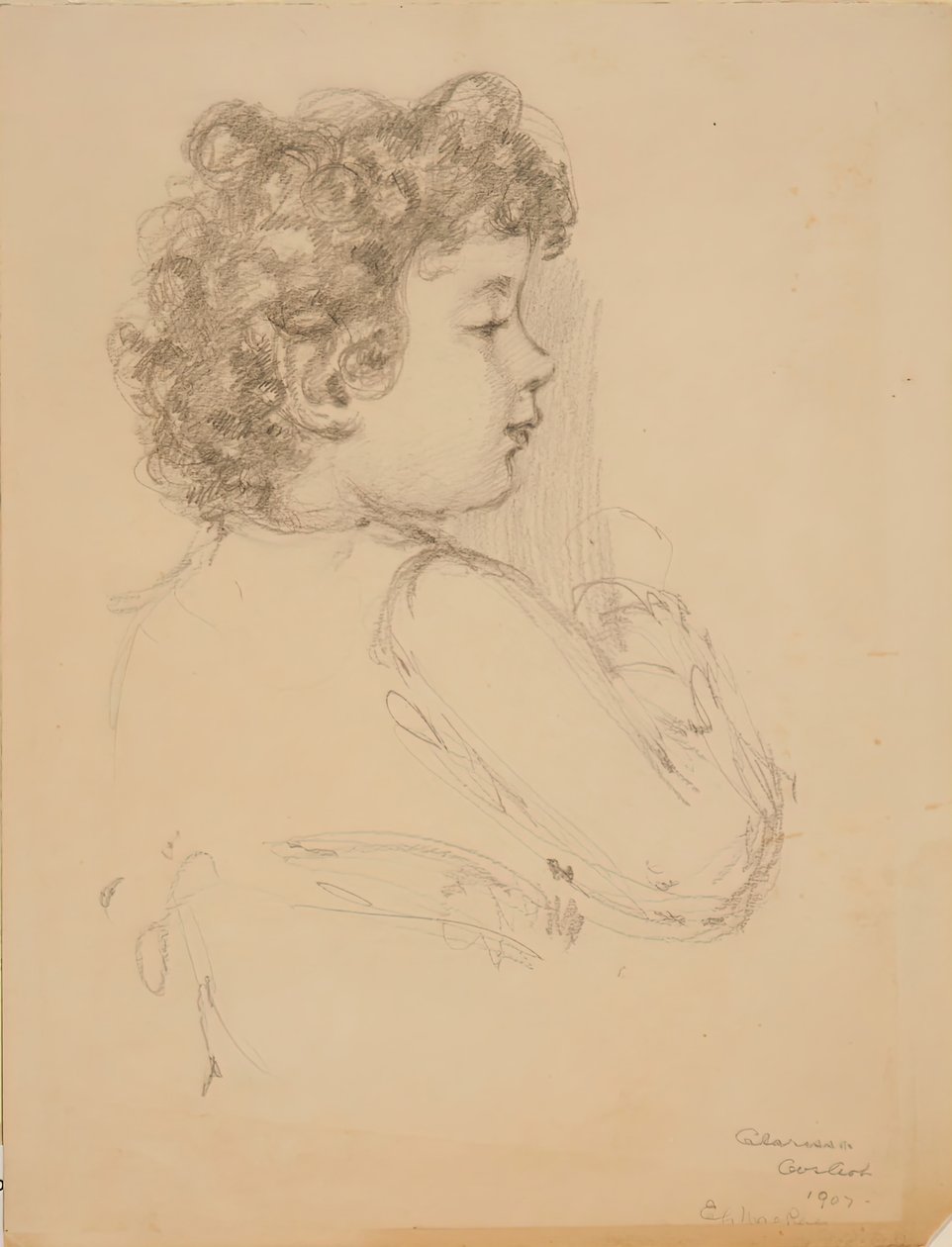 Clarissa, 1909. av Elmer Livingston MacRae