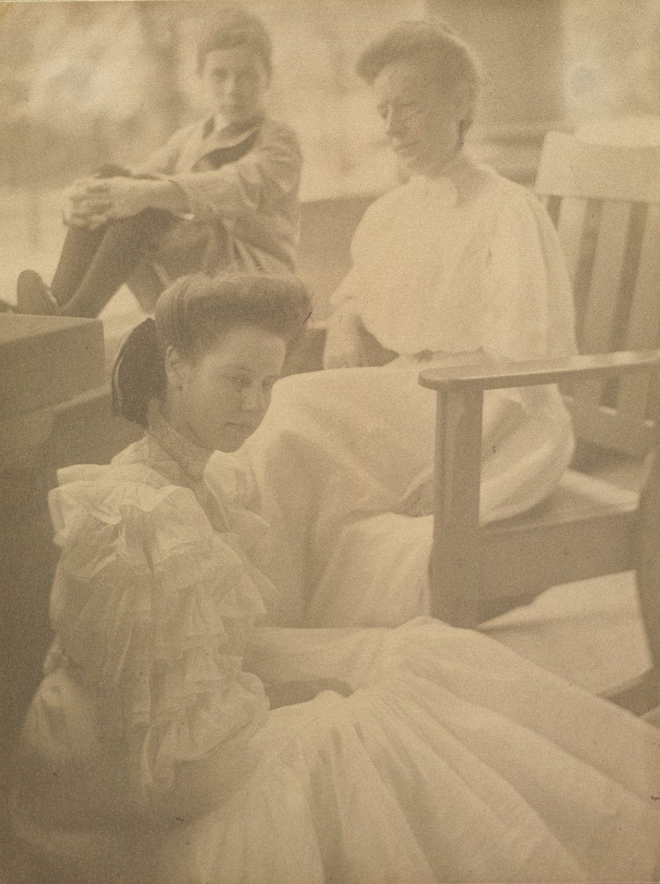 Gruppeportrett, ca. 1900. av Ema Spencer
