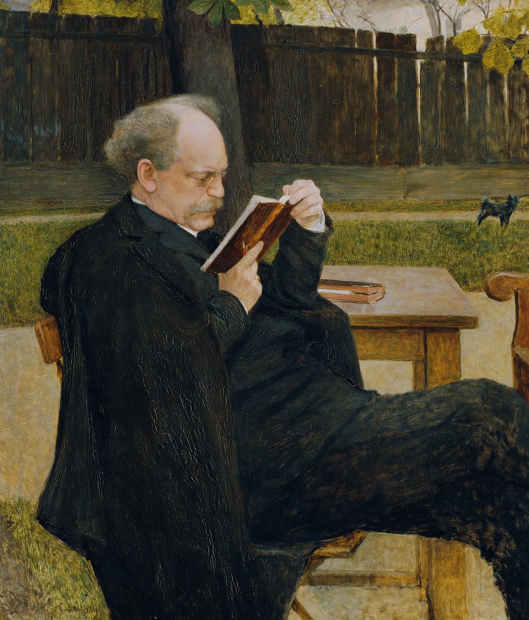 leser mann av Emanuel Baschny