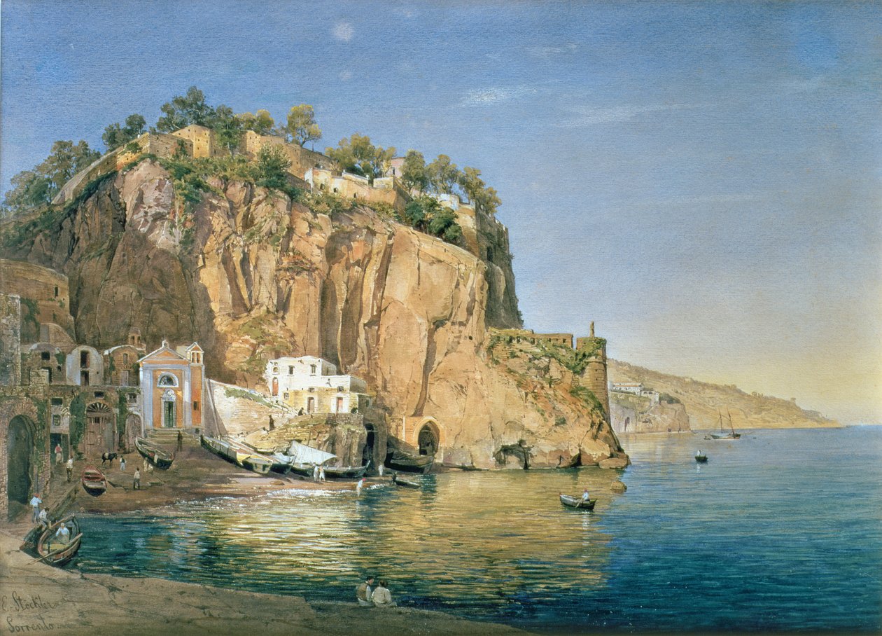 Sorrento, 1819 av Emanuel Stöckler