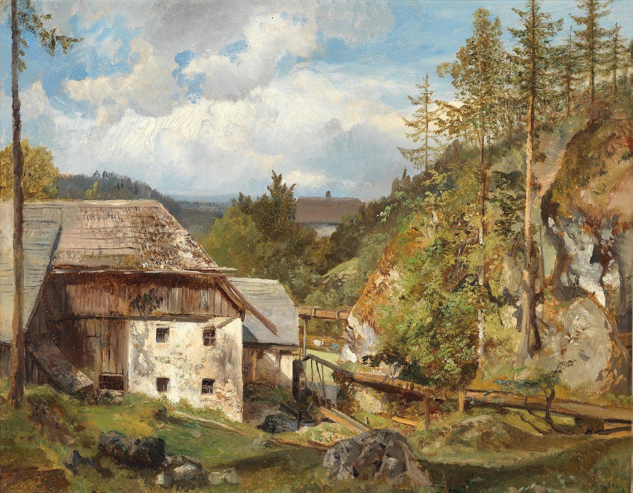Bruket i skogen av Emil Jakob Schindler