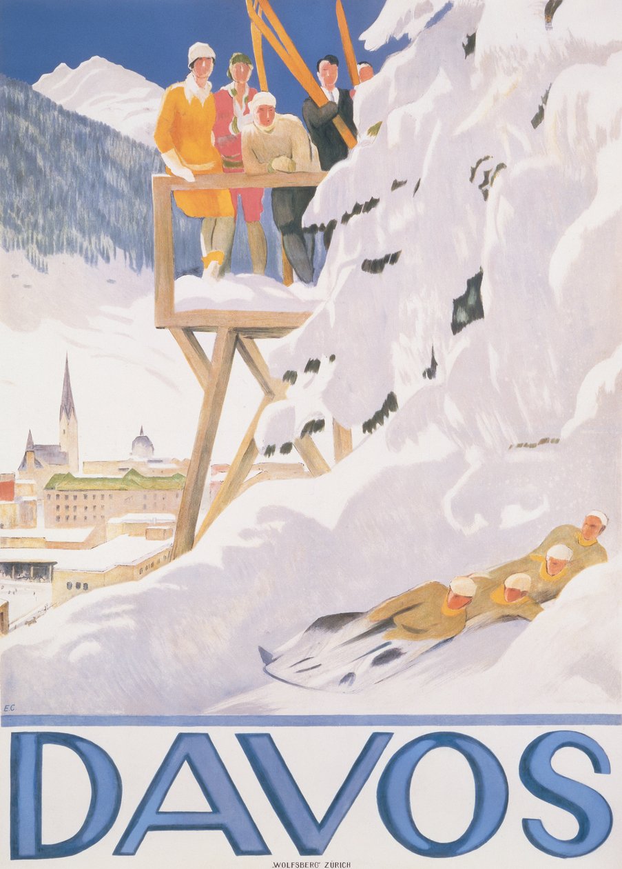 Davos av Emil Cardinaux