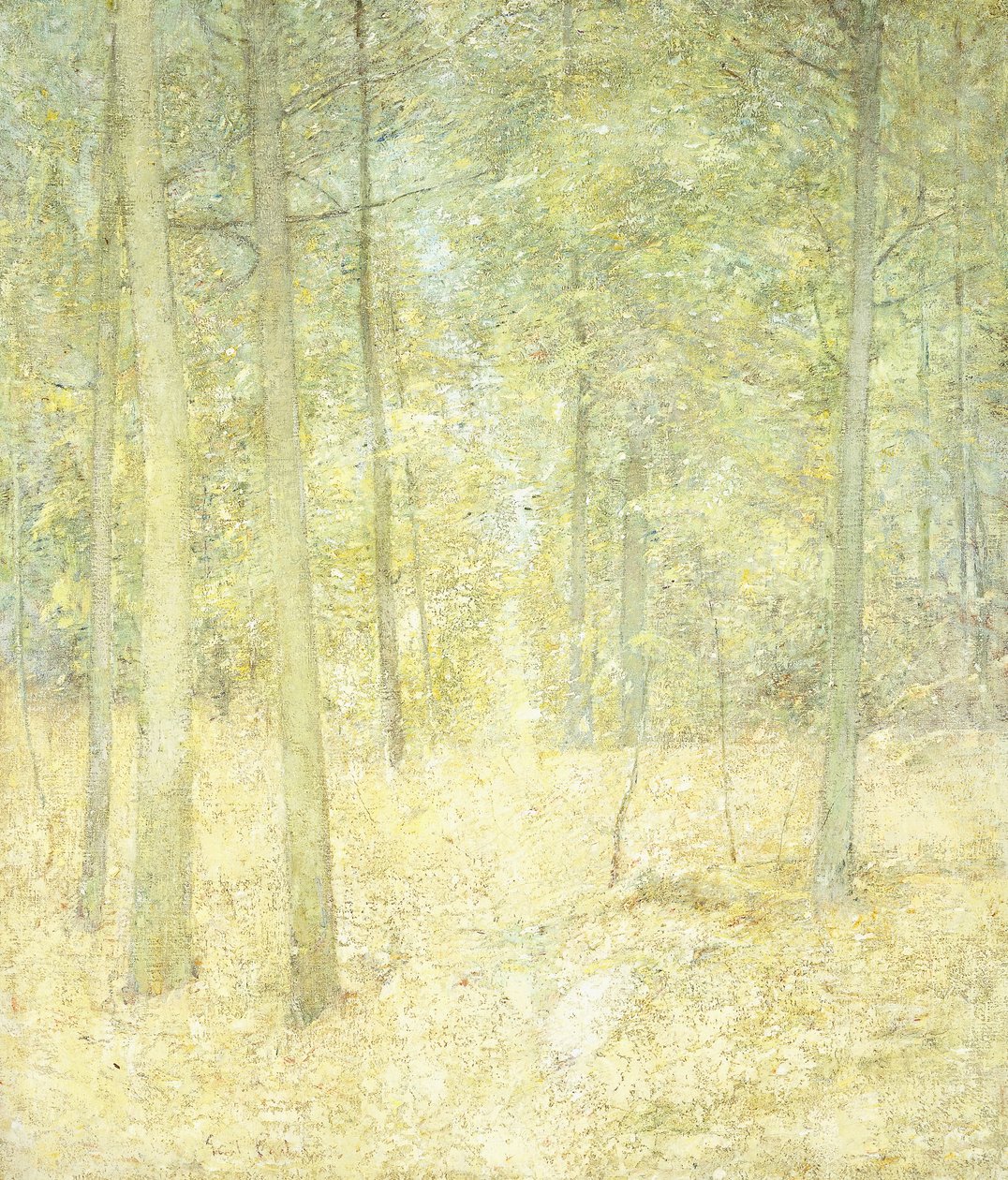En skogsscene av Emil Carlsen