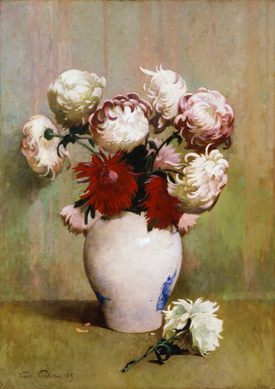 Krysantemum av Emil Carlsen