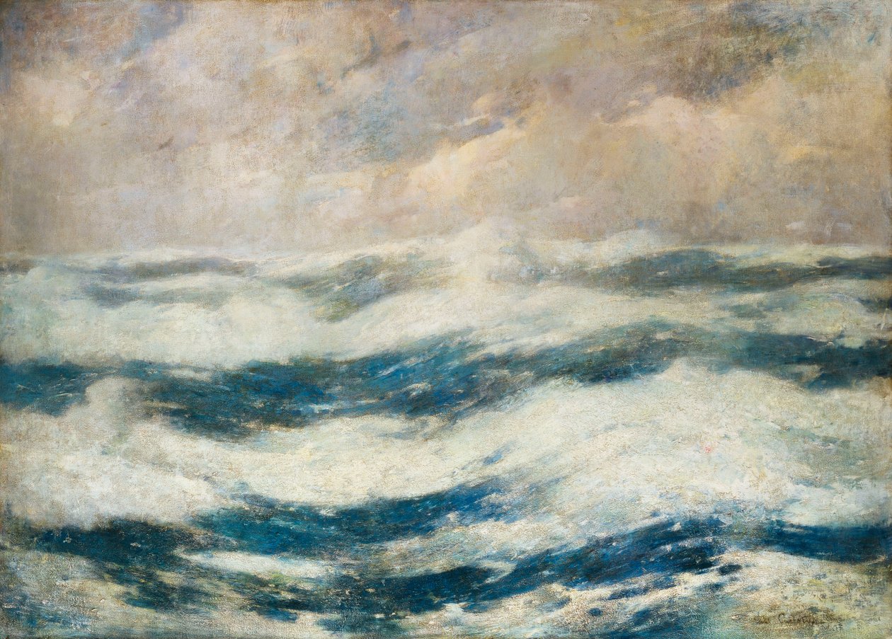 Himmelen og havet av Emil Carlsen