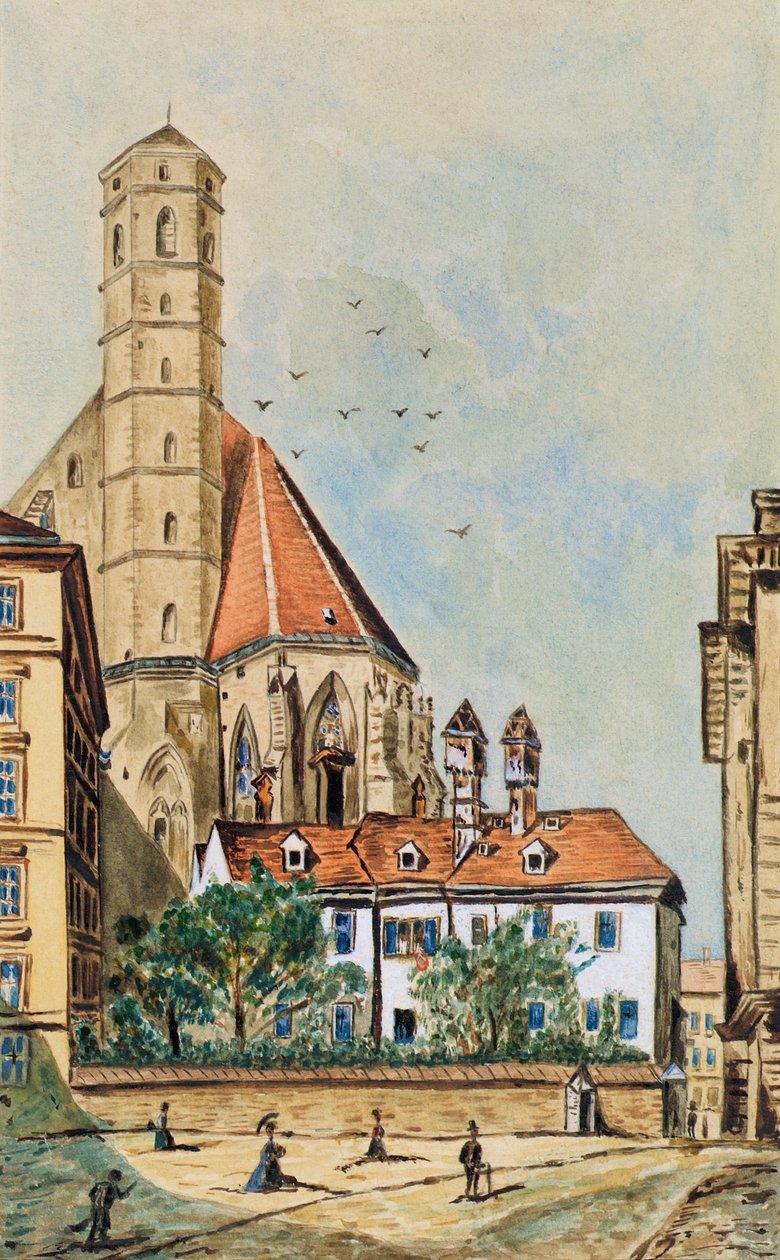 Minoritkirken i Wien av Emil Hütter