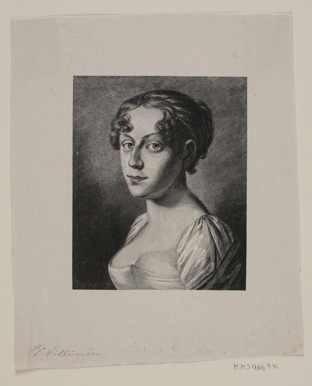 Ung dame av Emil Villumsen