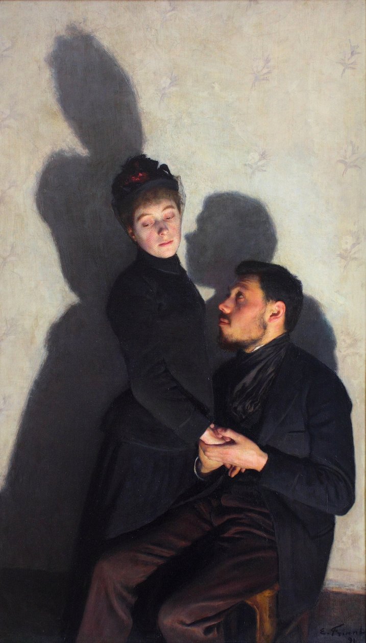 Ombres porteesnDeutsch: SchlagschattennEngelsk: Cast ShadowsnEspanol: Sombras marcadasnItaliano: Shadows projectaten: n av Emile Friant