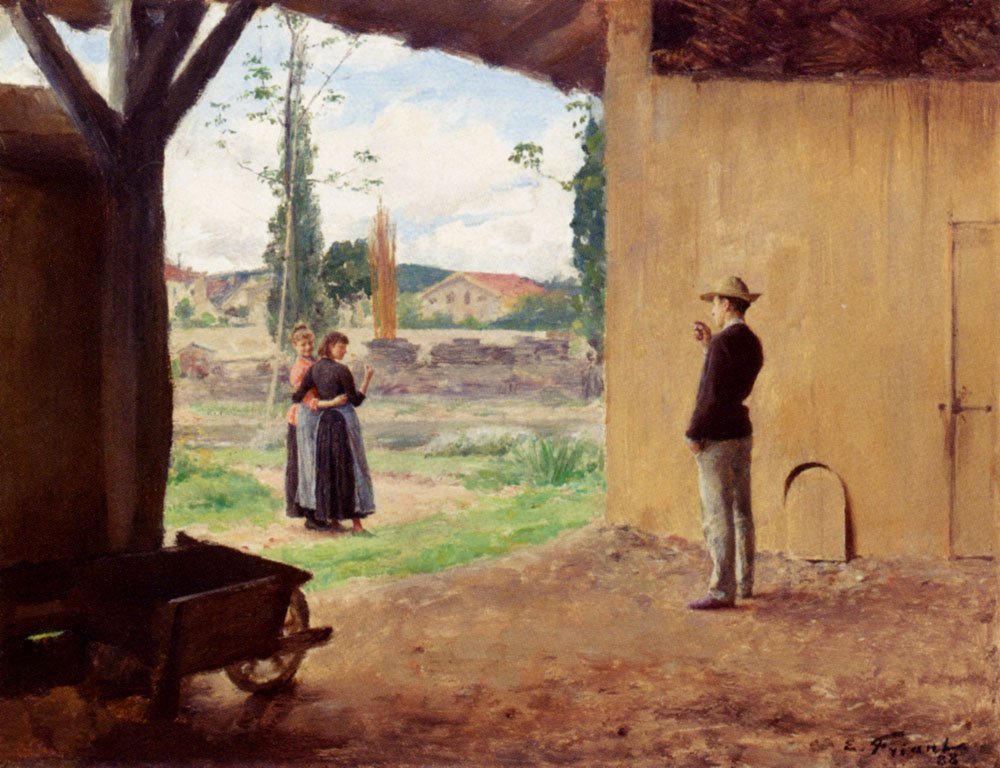 Vår: n av Emile Friant