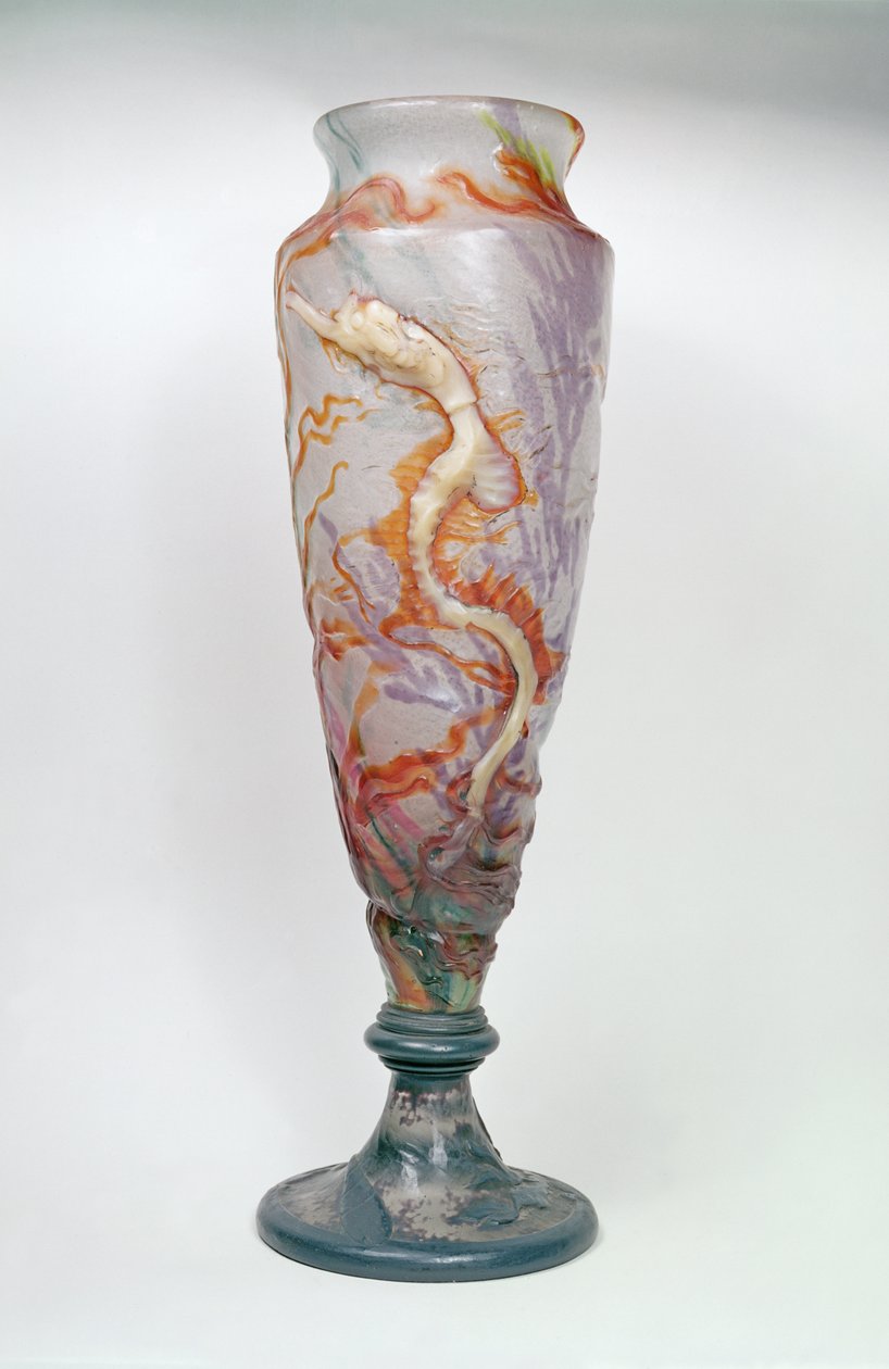 Vase, ca. 1900 (glass) av Emile Galle