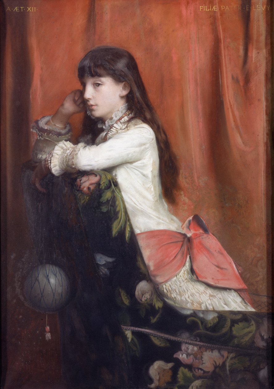 Frøken Lia Levy, 1882 av Emile Levy