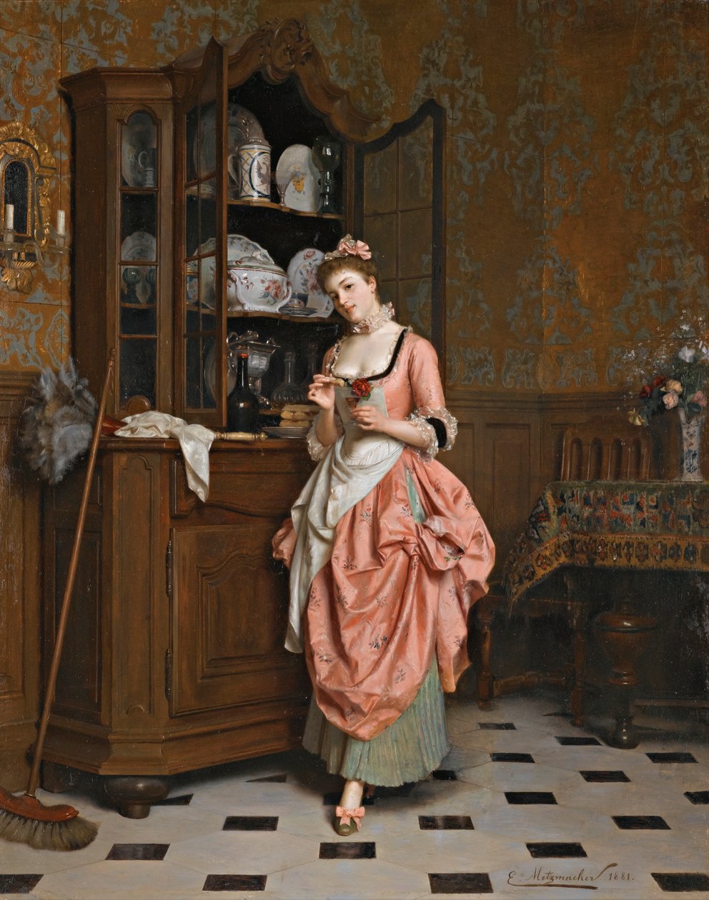 Aperitiffen av Emile Pierre Metzmacher